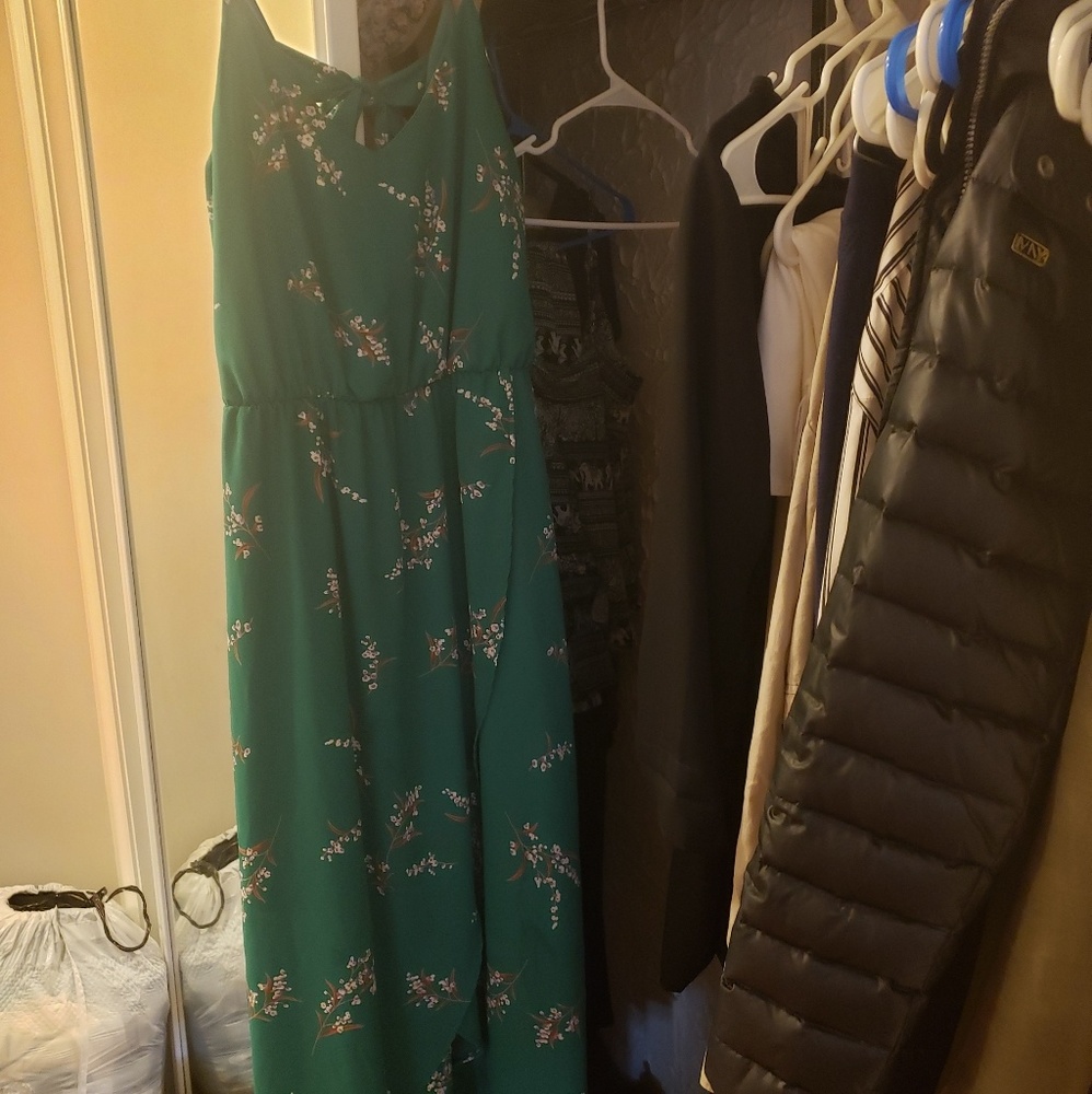 Maxi Floral Dress Size SM by Miami